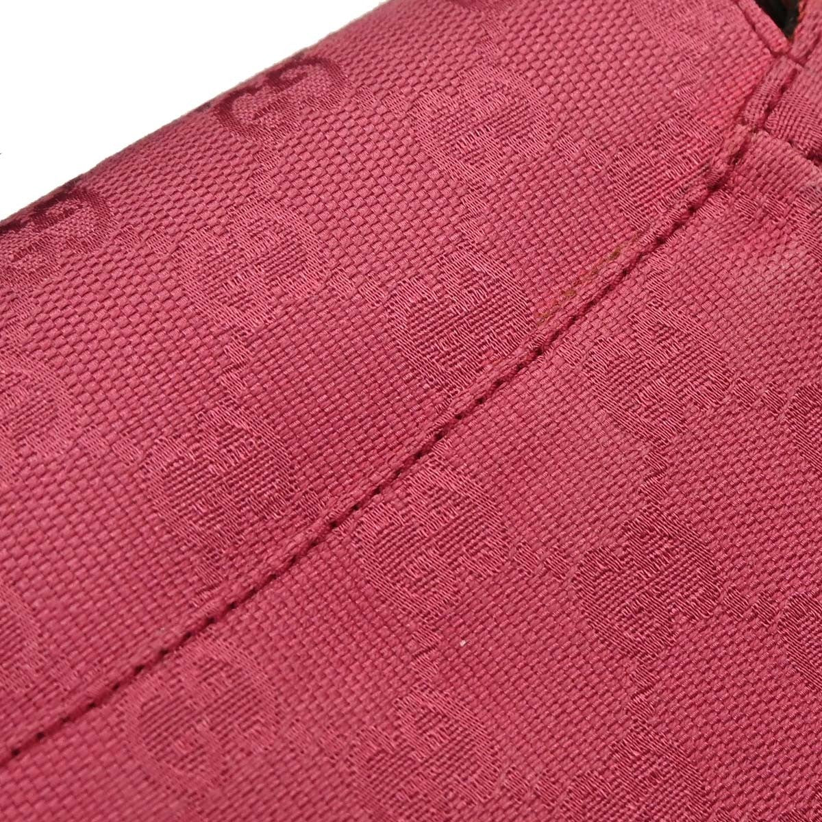 Gucci Horsebit Web Flap GG Canvas and leather, Pink, Canvas, Shoulder Bag