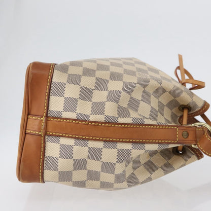 Louis Vuitton Noe Damier Ebene, Beige, Canvas, Shoulder Bag