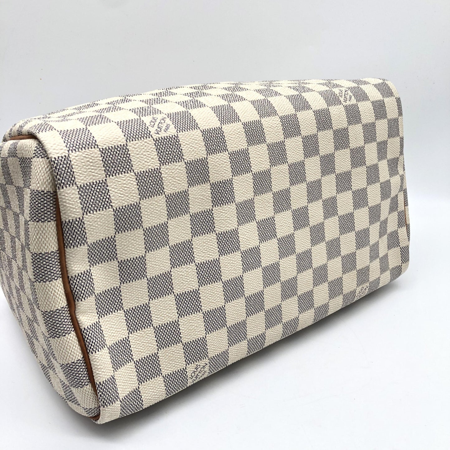 Louis Vuitton Speedy Damier, Beige, Canvas, Handbag