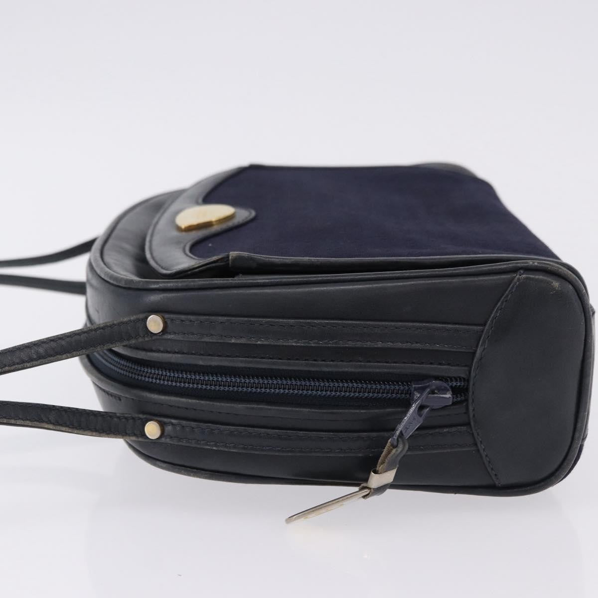 Gucci Micro GG Canvas Canvas, Navy, Canvas, Shoulder Bag