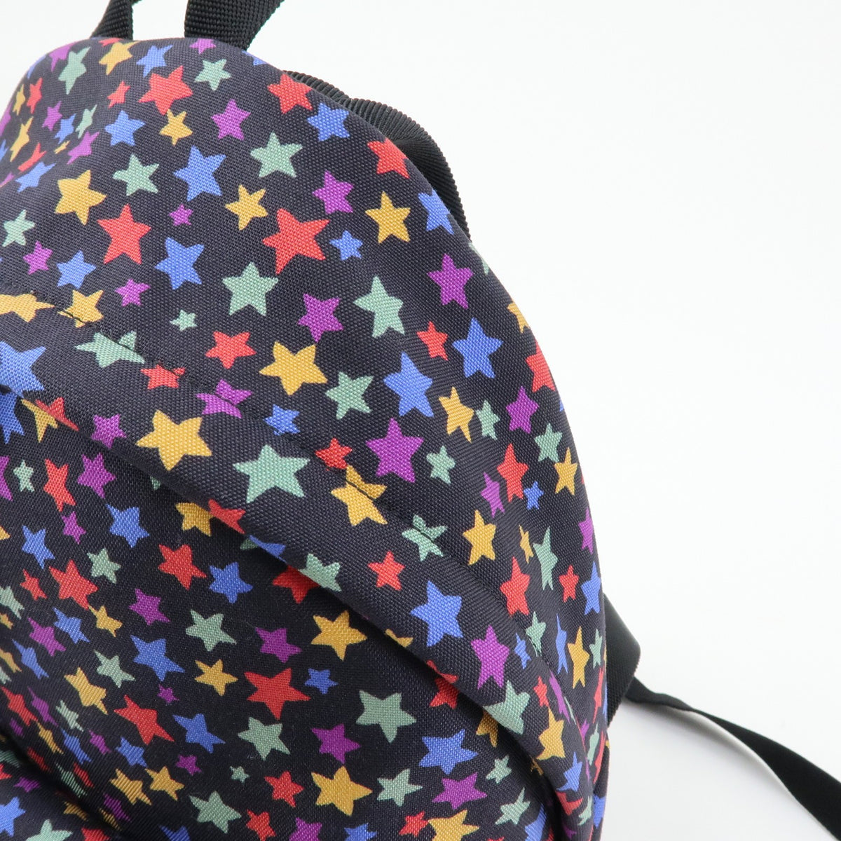 Saint Laurent City Printed Corduroy, Multicolour, Canvas, Backpack