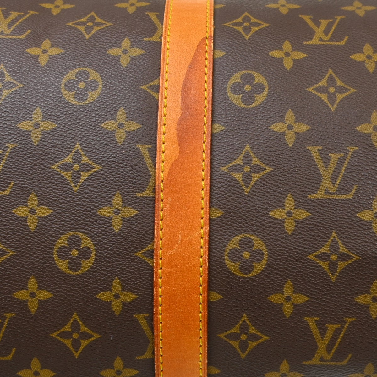Louis Vuitton Keepall Monogram Canvas, Brown, Canvas, Travel Bag