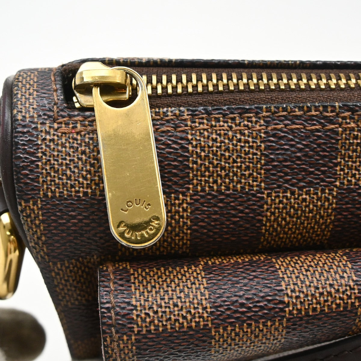 Louis Vuitton Ravello Damier Ebene, Brown, Canvas, Shoulder Bag