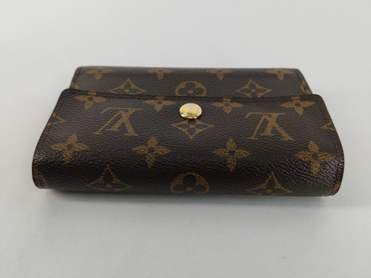 Louis Vuitton Alexandra Monogram Canvas, Brown, Canvas, Wallet