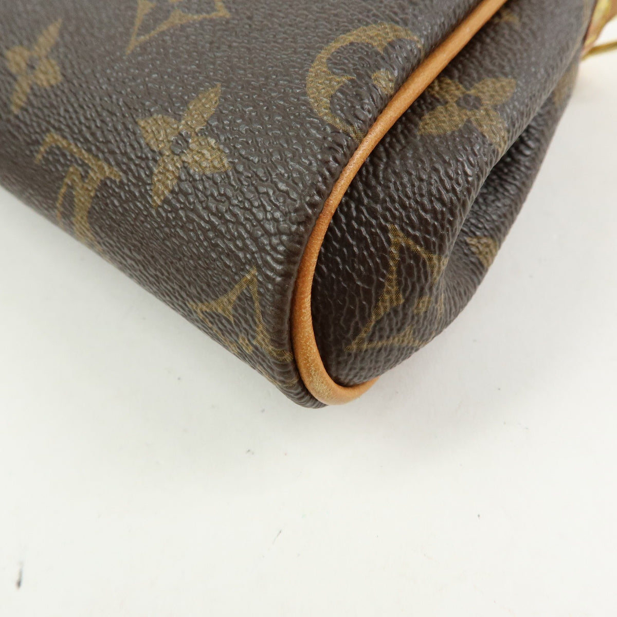 Louis Vuitton Eva Monogram Canvas, Brown, Canvas, Handbag