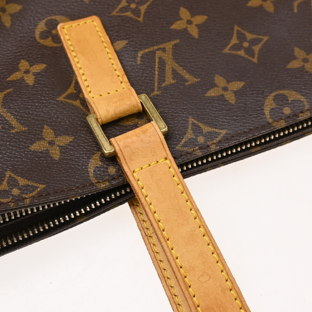 Louis Vuitton Cabas Piano Monogram Canvas, Brown, Canvas, Tote Bag