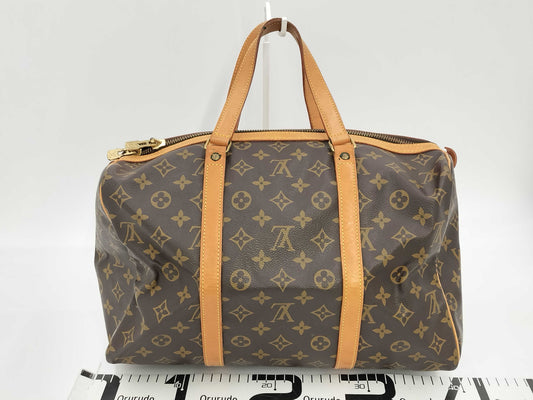 Louis Vuitton Sac Souple Handbag Monogram Canvas, BROWN, CANVAS, Handbag