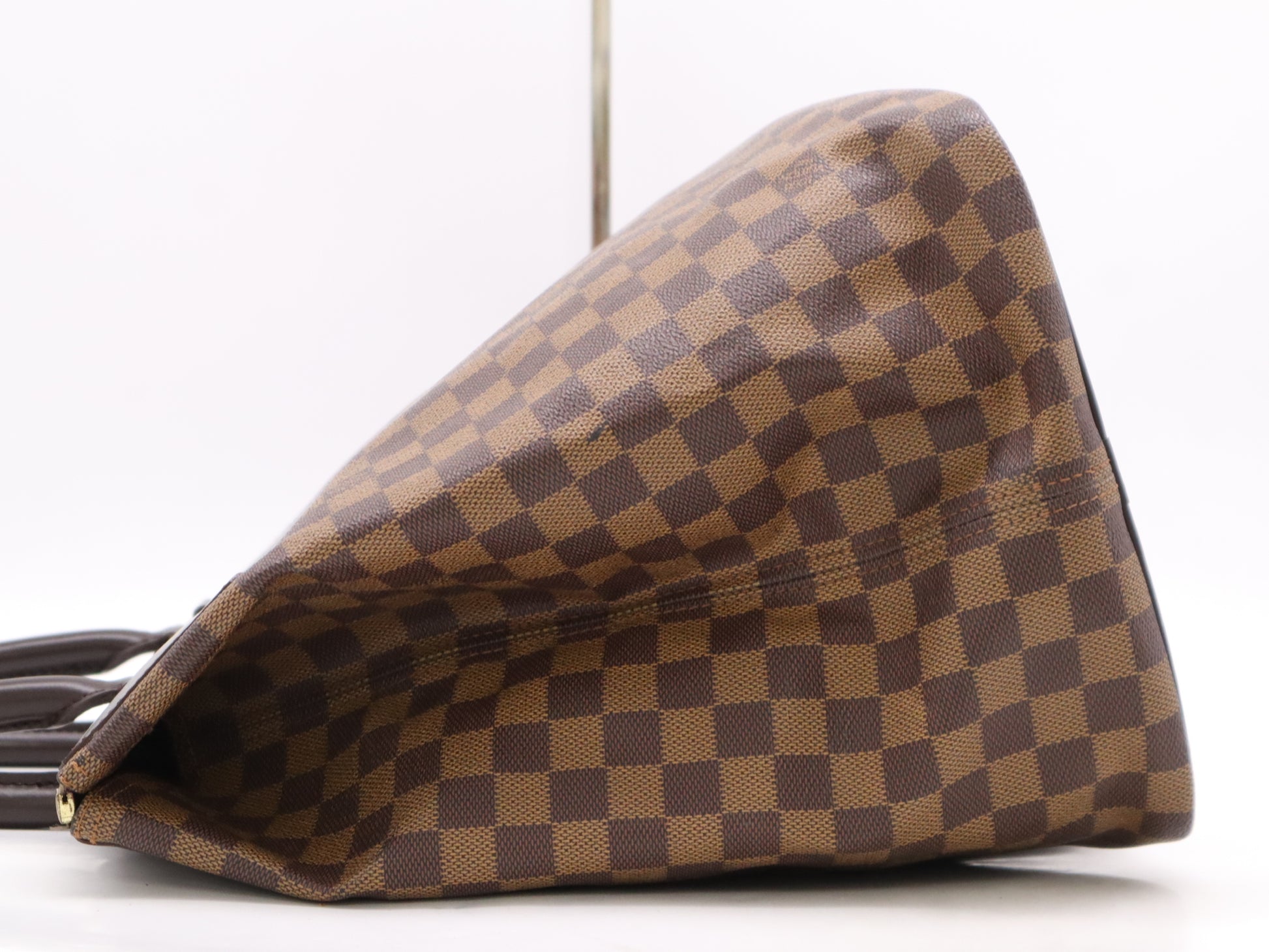 Louis Vuitton Greenwich Travel Bag Damier, BROWN, CANVAS, Tote bag
