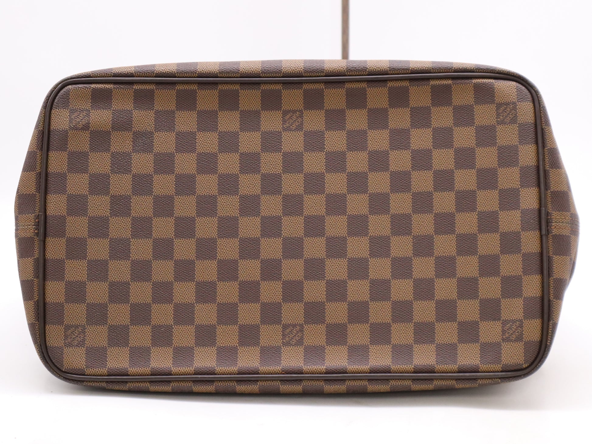 Louis Vuitton Greenwich Travel Bag Damier, BROWN, CANVAS, Tote bag
