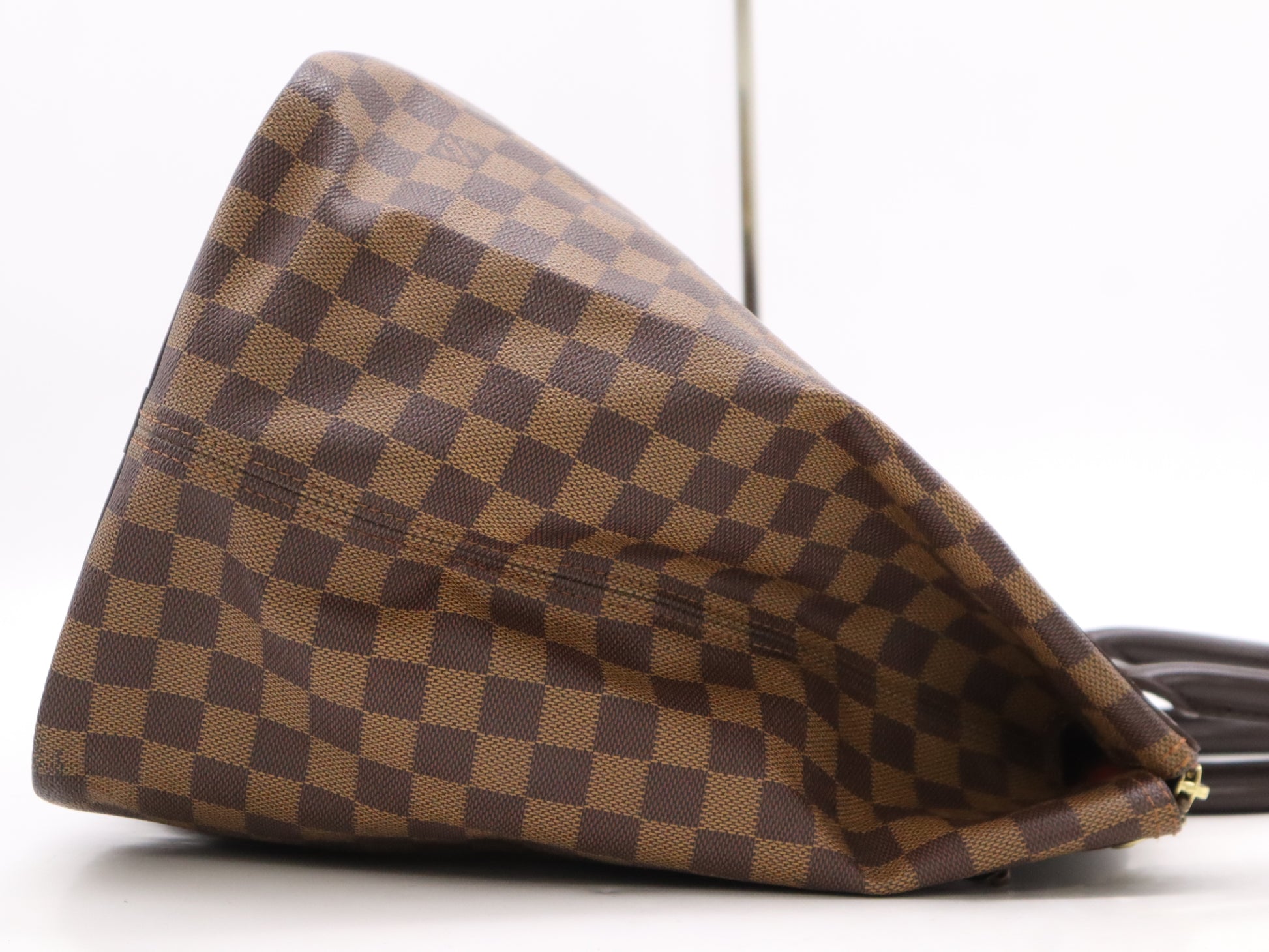 Louis Vuitton Greenwich Travel Bag Damier, BROWN, CANVAS, Tote bag