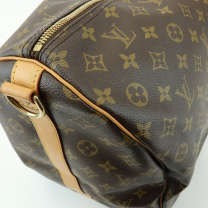 Louis Vuitton Keepall Bandouliere Monogram Canvas, Brown, Canvas, Travel Bag