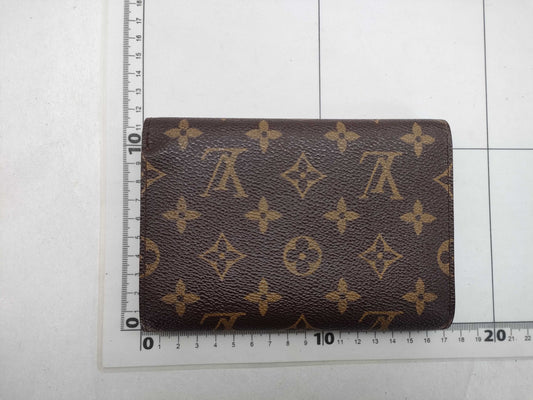 Louis Vuitton Mat Porte Tresor International Wallet Monogram Vernis, Brown, Canvas, Wallet