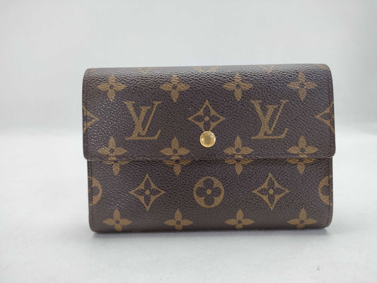 Louis Vuitton Mat Porte Tresor International Wallet Monogram Vernis, Brown, Canvas, Wallet