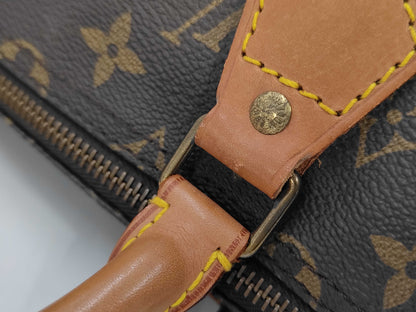 Louis Vuitton Speedy Handbag Monogram Canvas, Brown, Canvas, Handbag