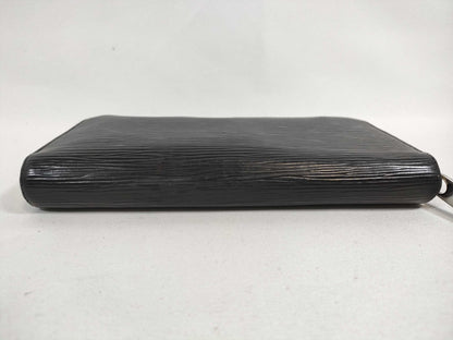 Louis Vuitton Zippy Wallet Epi Leather Epi Leather, Black, Leather, Wallet