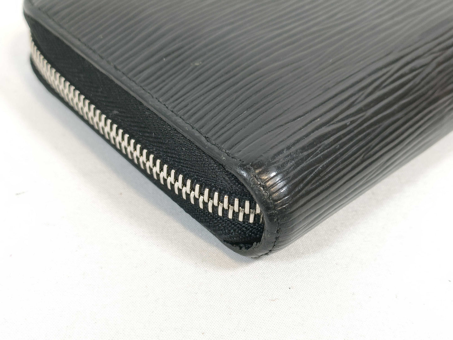 Louis Vuitton Zippy Wallet Epi Leather Epi Leather, Black, Leather, Wallet