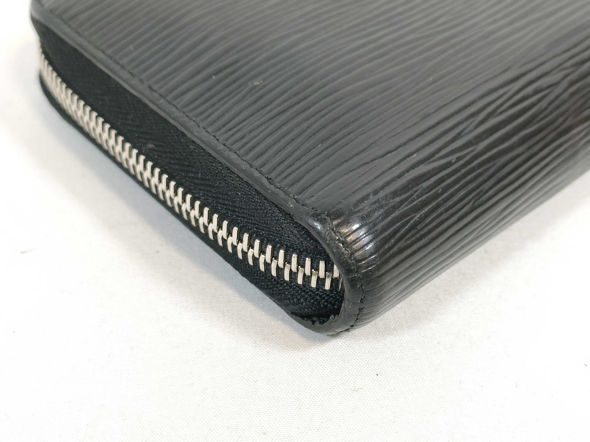 Louis Vuitton Zippy Wallet Epi Leather Epi Leather, Black, Leather, Wallet