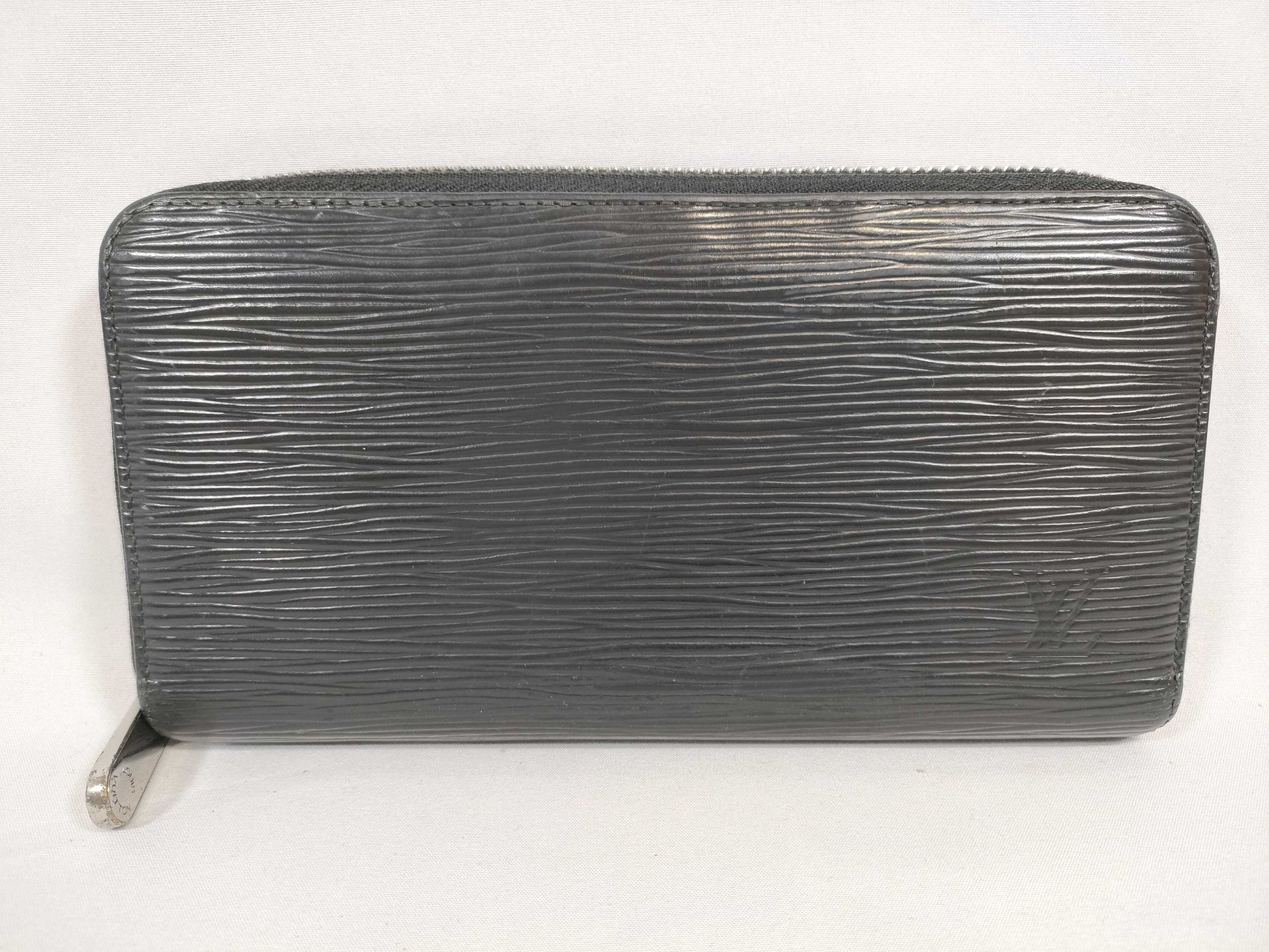 Louis Vuitton Zippy Wallet Epi Leather Epi Leather, Black, Leather, Wallet