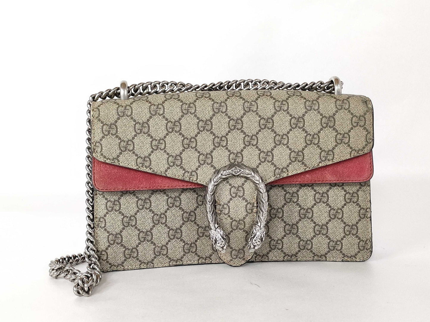 Gucci Dionysus Bag GG Coated Canvas, Beige, Canvas, Shoulder Bag