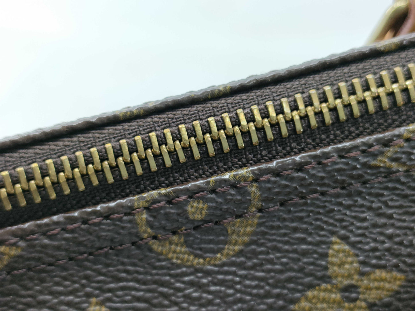Louis Vuitton Speedy Handbag Monogram Canvas, Brown, Canvas, Handbag