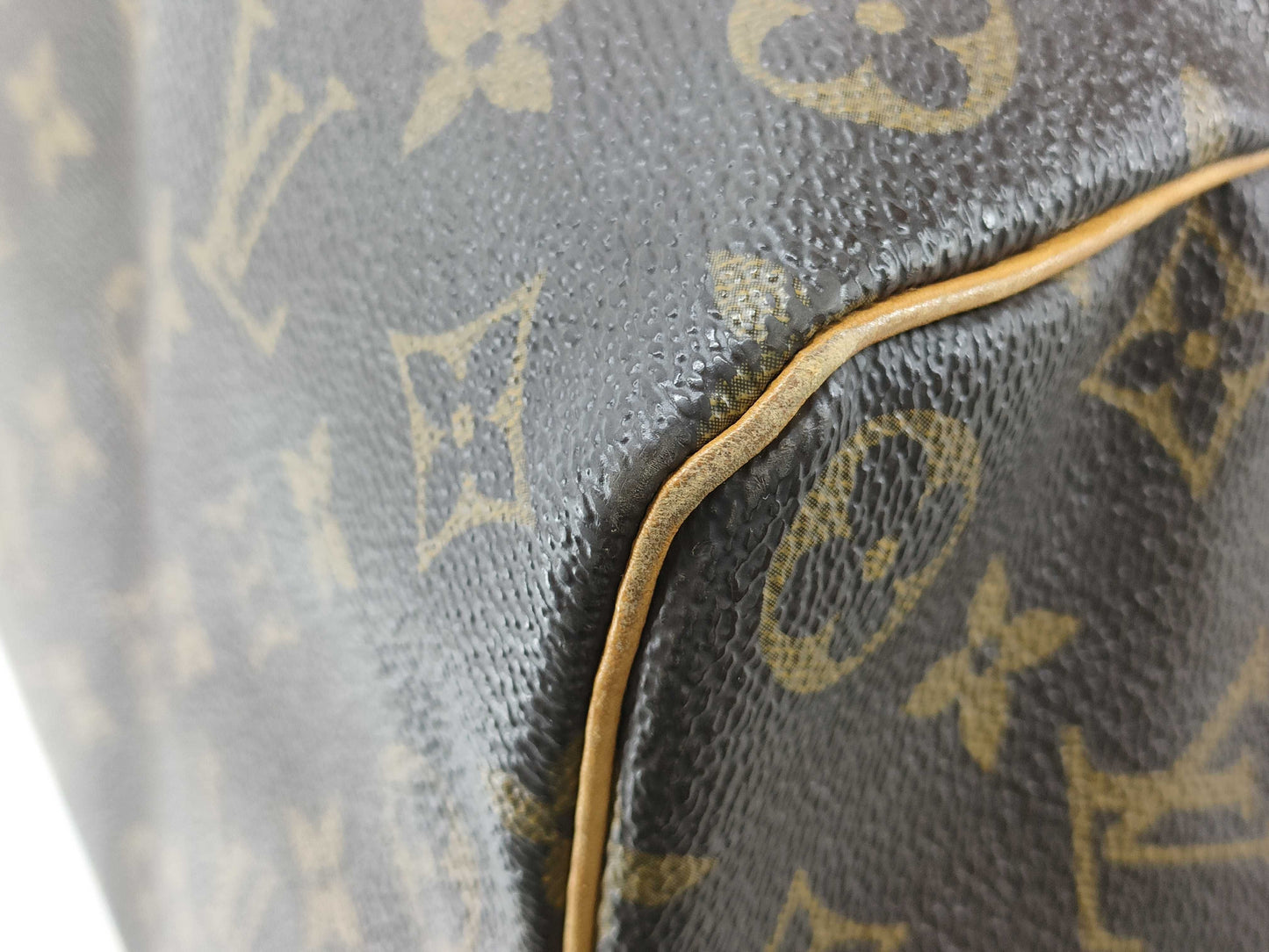 Louis Vuitton Speedy Handbag Monogram Canvas, Brown, Canvas, Handbag