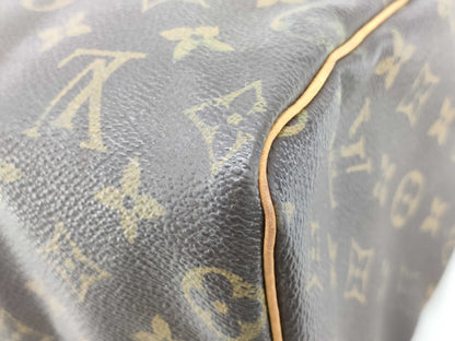 Louis Vuitton Speedy Handbag Monogram Canvas, Brown, Canvas, Handbag