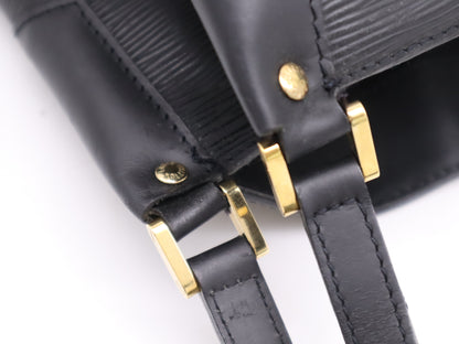 Louis Vuitton Mandara Handbag Epi Leather, Black, Leather, Shoulder Bag