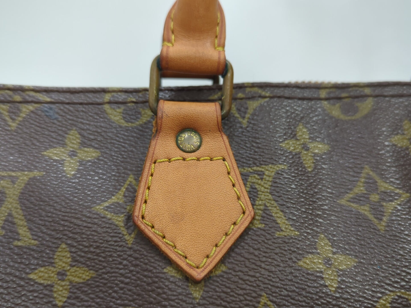 Louis Vuitton Speedy Handbag Monogram Canvas, Brown, Canvas, Handbag