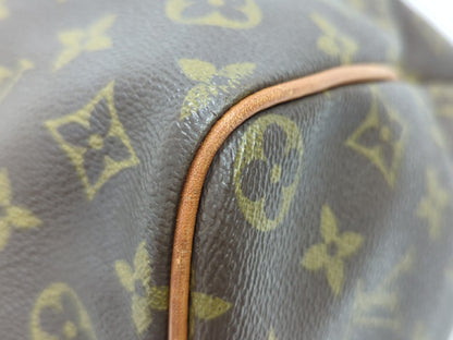 Louis Vuitton Speedy Handbag Monogram Canvas, Brown, Canvas, Handbag