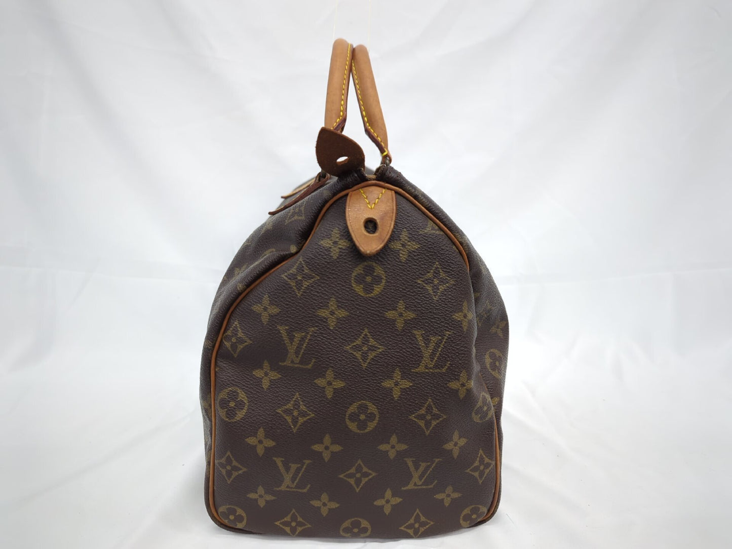 Louis Vuitton Speedy Handbag Monogram Canvas, Brown, Canvas, Handbag