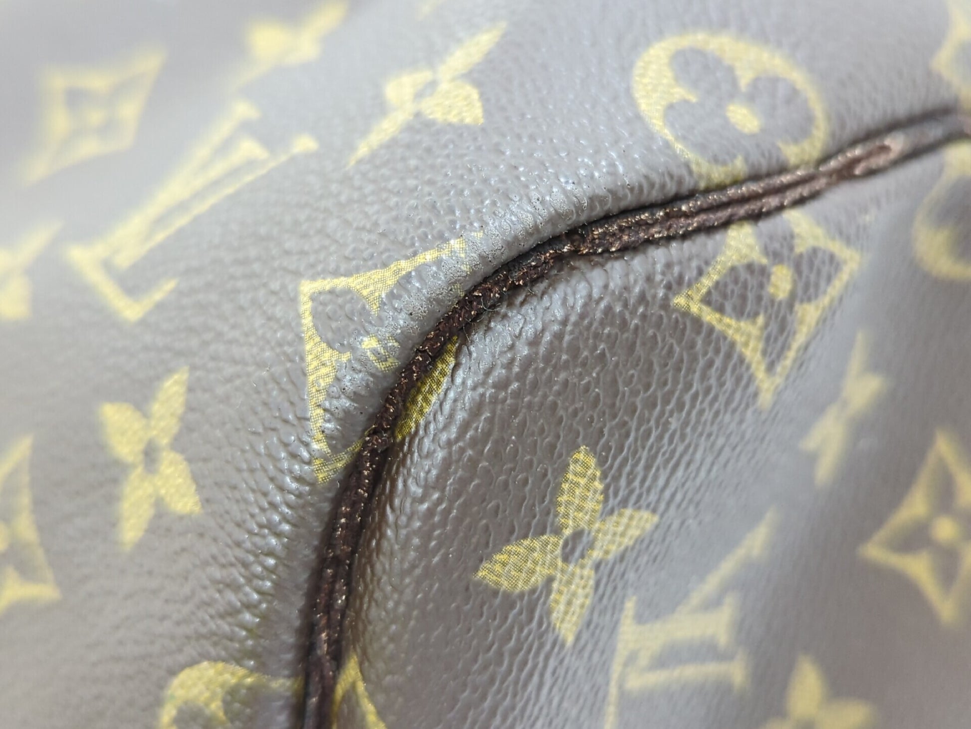 Louis Vuitton Keepall Bag Monogram Canvas, Brown, Canvas, Travel Bag