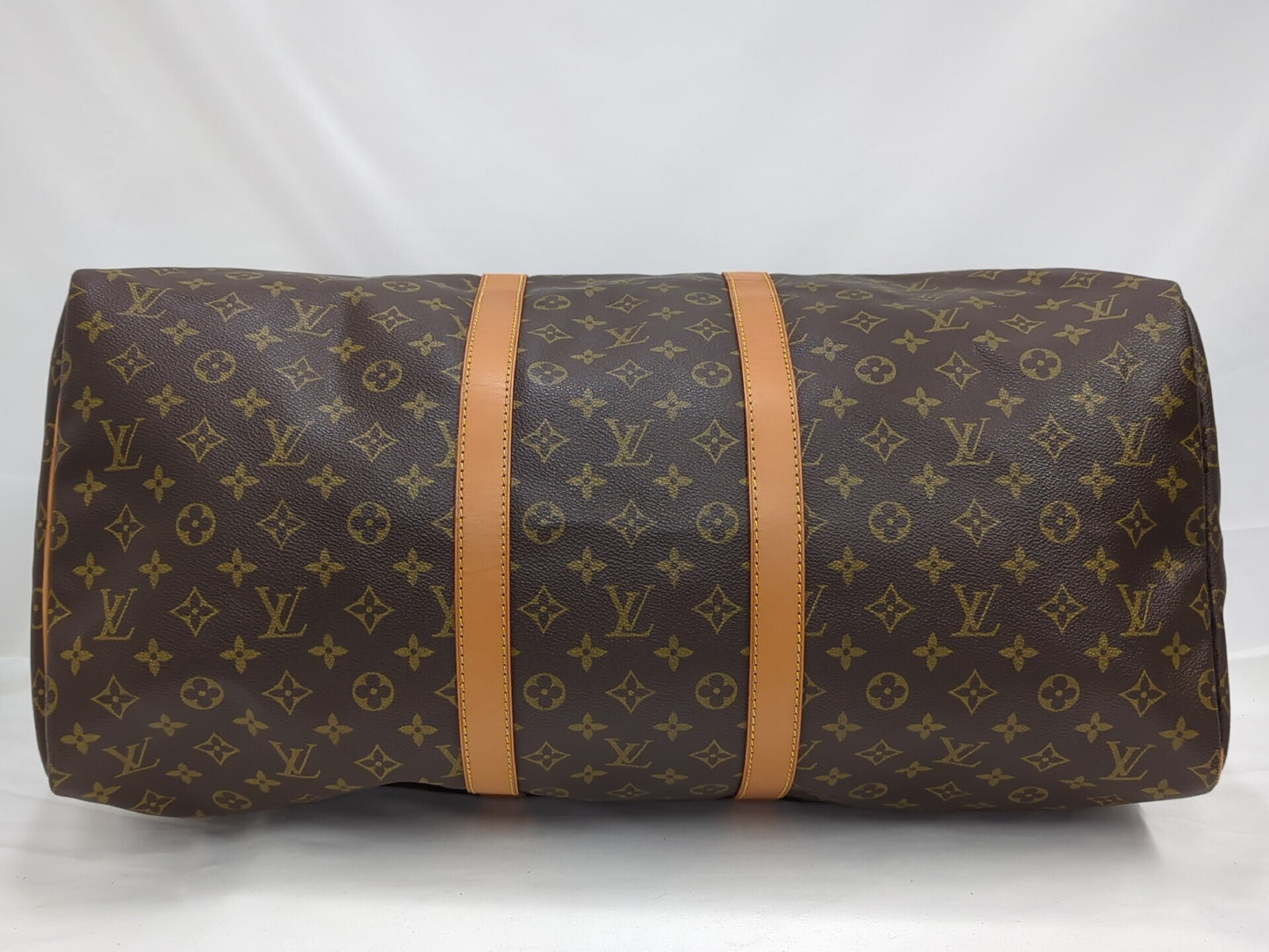 Louis Vuitton Keepall Bag Monogram Canvas, Brown, Canvas, Travel Bag