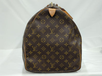 Louis Vuitton Keepall Bag Monogram Canvas, Brown, Canvas, Travel Bag