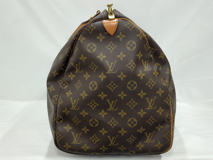 Louis Vuitton Keepall Bag Monogram Canvas, Brown, Canvas, Travel Bag