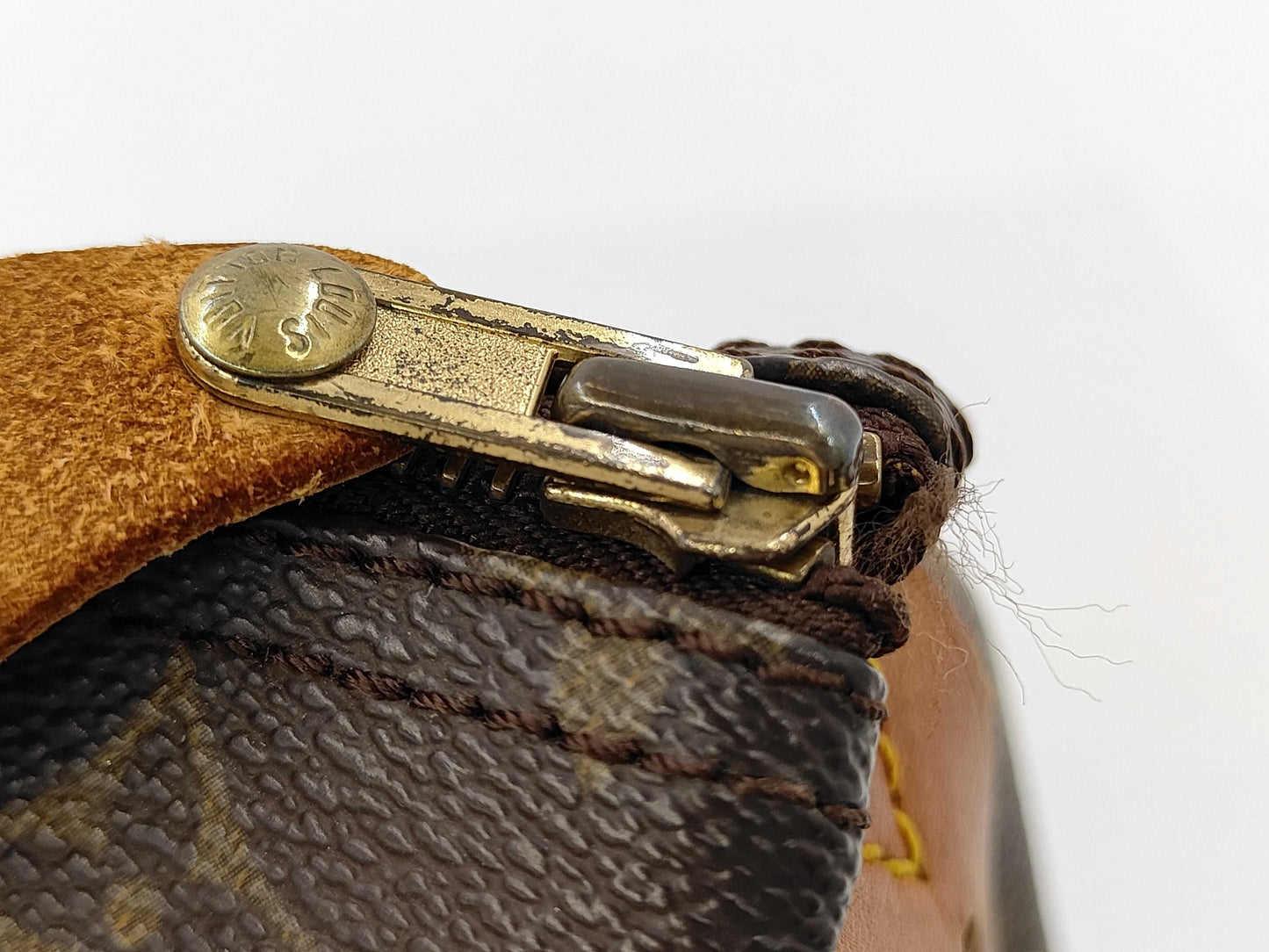 Louis Vuitton Speedy Handbag Monogram Canvas, Brown, Canvas, Handbag