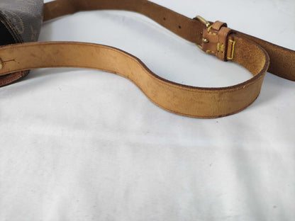 Louis Vuitton Cartouchiere Handbag Monogram Canvas, Brown, Canvas, Shoulder Bag