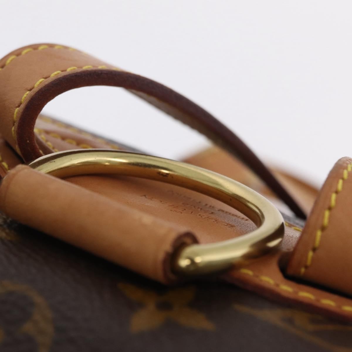Louis Vuitton Vintage Montsouris Monogram Canvas, Brown, Canvas, Backpack