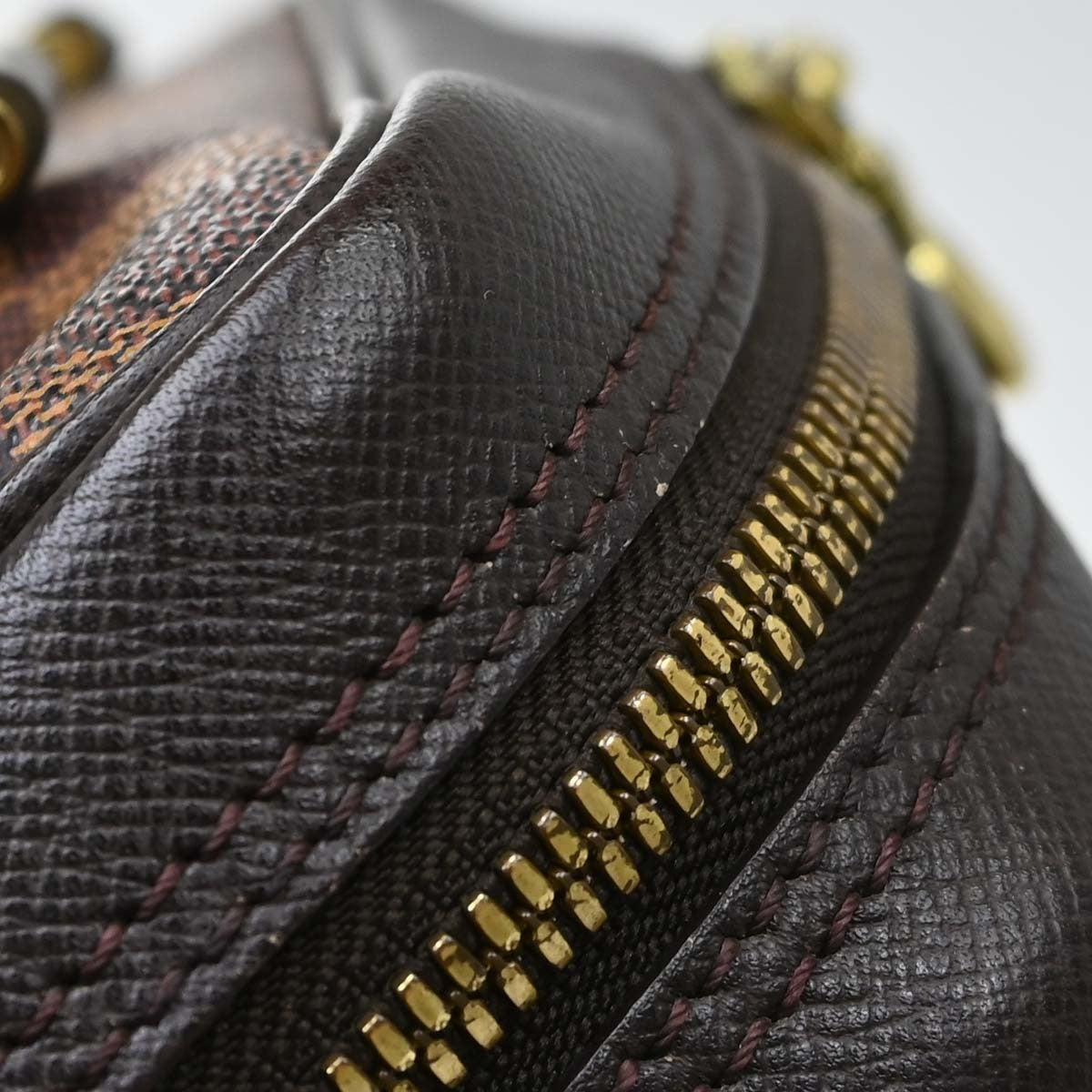 Louis Vuitton Brera Damier, Brown, Canvas, Handbag
