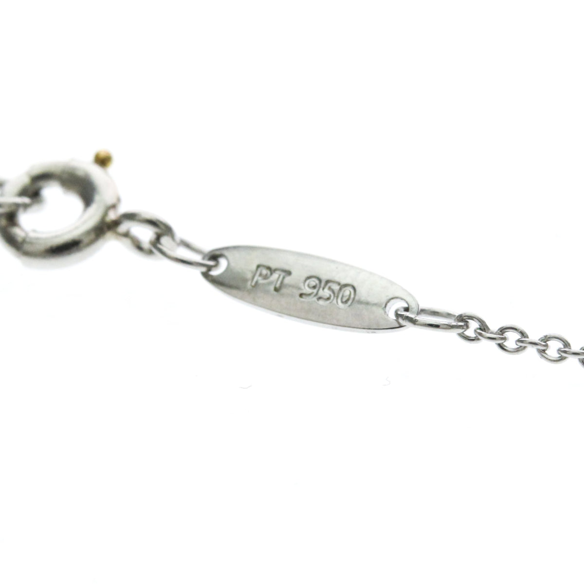 Tiffany & Co. Elsa Peretti Open Heart 5 Diamonds Pendant Platinum and Diamonds, Silver, Platinum, Necklace