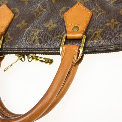 Louis Vuitton Alma Monogram Canvas, Brown, Canvas, Handbag