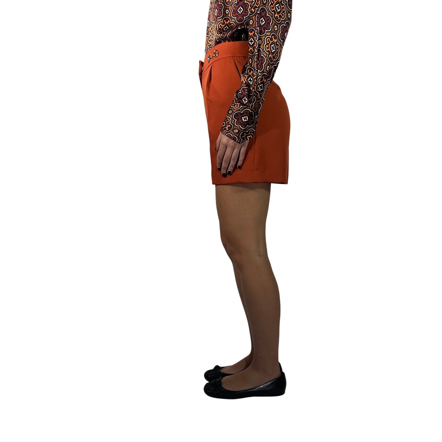 Vicolo Bit Pleat Front Trouser Shorts
