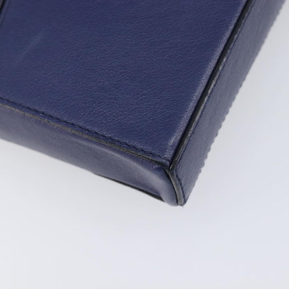 Loewe Puzzle Clutch Leather, Navy, Leather, Clutch