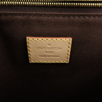 Louis Vuitton Menilmontant Monogram Canvas, Brown, Canvas, Handbag
