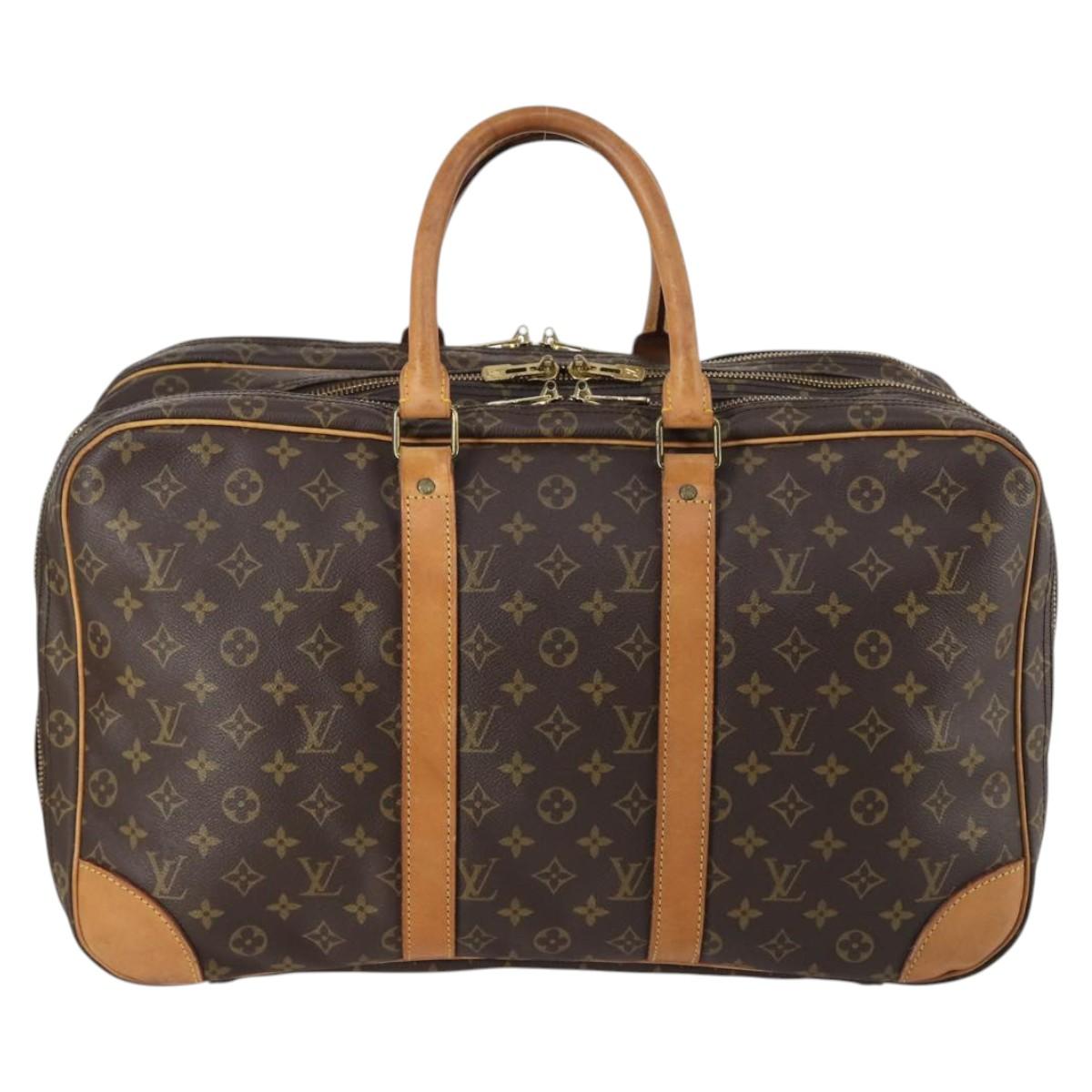 Louis Vuitton Sac Trois Poches Handbag Monogram Canvas, BROWN, CANVAS, Handbag