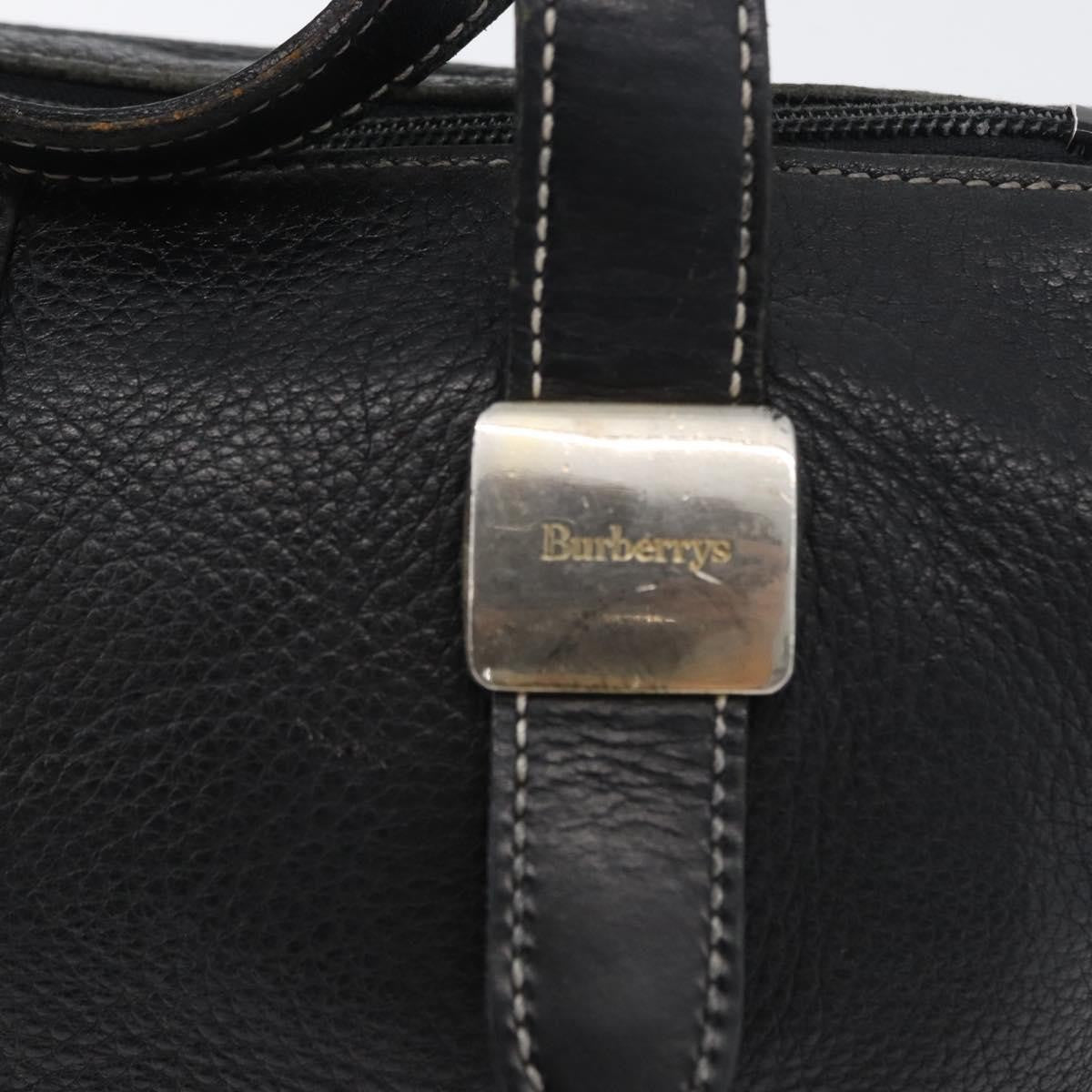 Burberry Vintage Leather, Black, Leather, Handbag