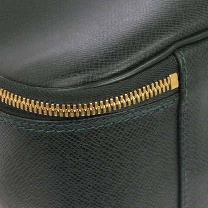 Louis Vuitton Tura Messenger Taiga Leather, Green, Leather, Handbag