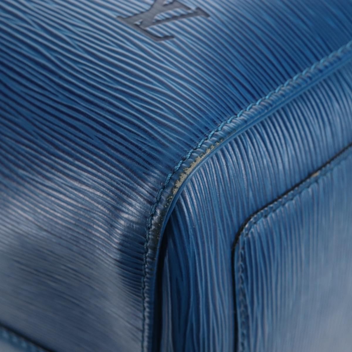 Louis Vuitton Keepall Epi Leather, Blue, Leather, Travel Bag