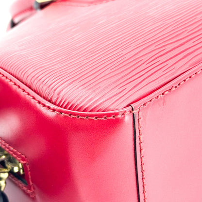 Louis Vuitton Jasmin Epi Leather, Red, Leather, Handbag