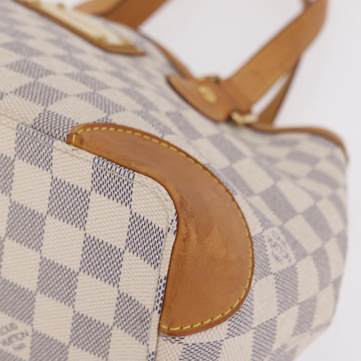 Louis Vuitton Hampstead Damier, Beige, Canvas, Handbag