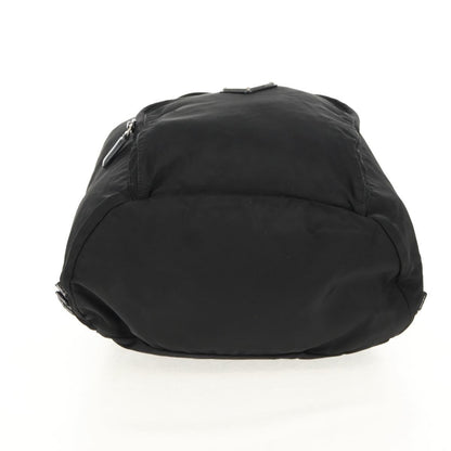 Prada Front Pocket Tessuto, Black, Nylon, Backpack